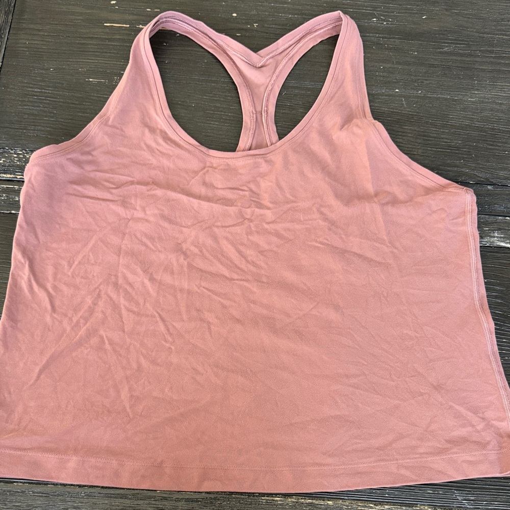 Lululemon size 18 Spiced Chai Cool Racerback Short Tank Top Nulu